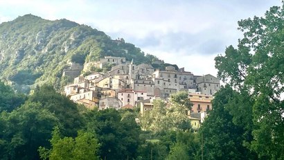 Veduta del borgo di Pizzone